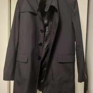 Stylish Black Trench Coat